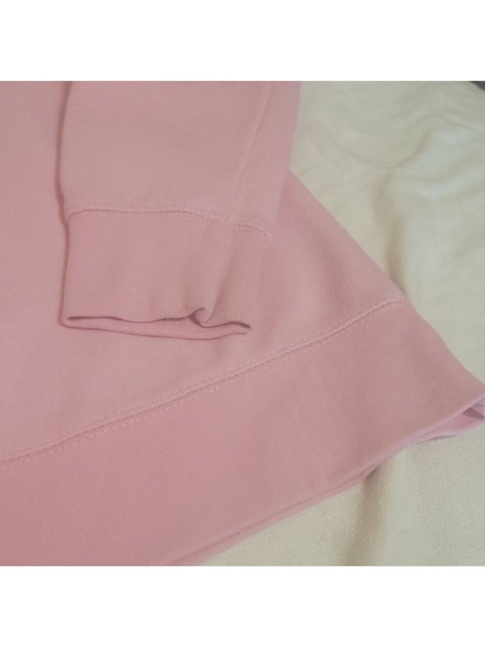 Vtg Detroit Michigan Good Vibes Graphic Pink Sweatshirt XL Surfside 1984 Cotton - Picture 3 of 13